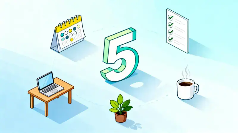 5 Simple Productivity Tips for Remote Work That Will Transform Your Day
